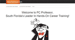 Desktop Screenshot of bocatechnical.com